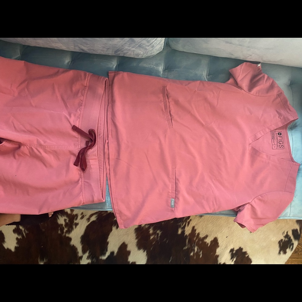 Pink Figs top and bottom set